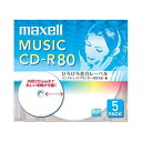 音楽用CDR 80分 5枚 CDRA80WP.5S