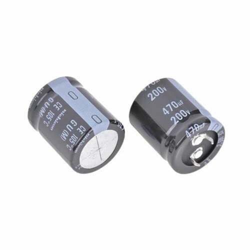 ������Ų򥳥�ǥ� ���ʥåץ���ü�� 470�ޥ�����F 200V dc 1�� (2����) LGU2D471MELA