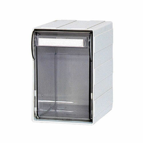 カセッター A5サイズ以下(W125*D192*H186mm)前傾1段 クリアー HA5-N41