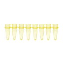 PCRチューブ 8連0.2mL 黄 125本入 5010-3