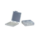 精密部品搬送ケース ゲルベース(R) 2インチ 透明 フラットF5 Lタイプ 10個入 GC00-16011