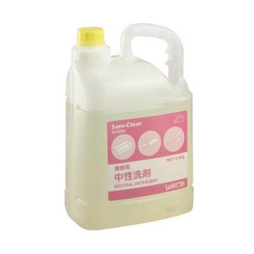 Ɩp Sani-Clear (TjNA) 4.5kg*4{ 600mL{g()t N4500