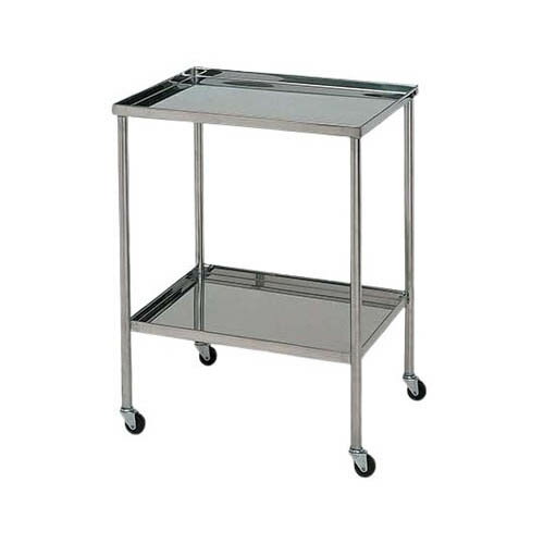 ステンレスワゴン 機械卓子M (立上) 2段 ステンレスワゴンMA-2V-M