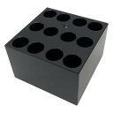 ドライブロックバス用アルミブロック 試験管21mm 12本用
