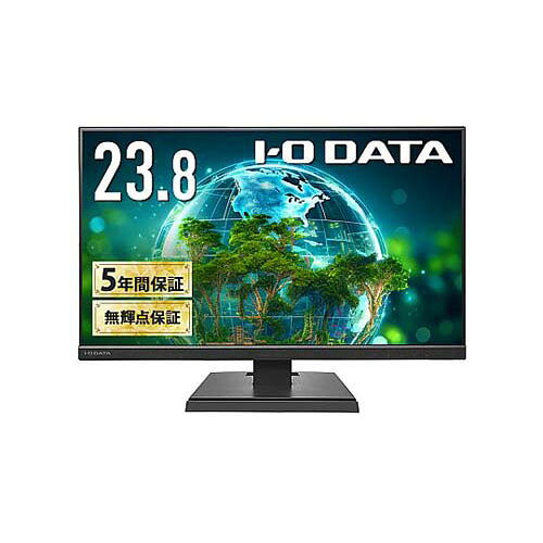 ワイド液晶ディスプレイ 23.8型/1920×1080/アナログRGB、HDMI/ブラック/スピーカー：あり/よりサステナブルなディスプレイへ/「5年保証」「無輝点保証」3辺フレームレス LCD-A241DB