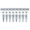 PCR用8連チューブ/キャップセット 0.2mL ドームキャップ 125セット入 3131-00