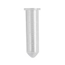 QSP マイクロチューブ 2.0mL 目盛付 キャップなし 40.2mm バルク(1000本入) クリアー NC-508-GRD-Q