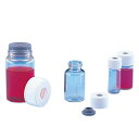 ガスクロバイアル 透明 (メラミンキャップ・ブチルゴム栓 標準セット) 20mL 50本入 SVG-20 203235