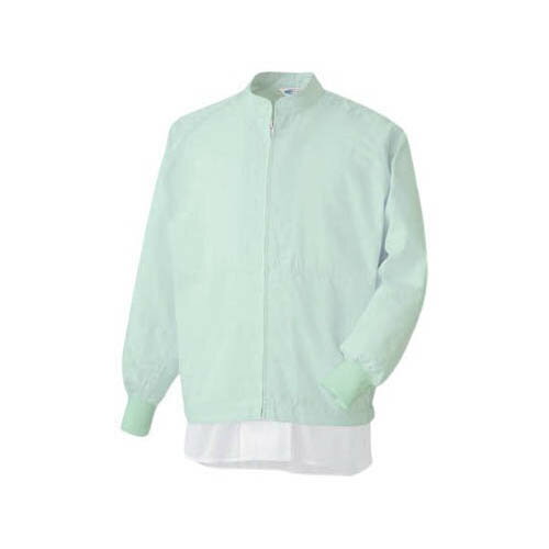 作業服 男女共用 異物混入防止長袖ブルゾン 上 グリーン LL MHS3213G-LL