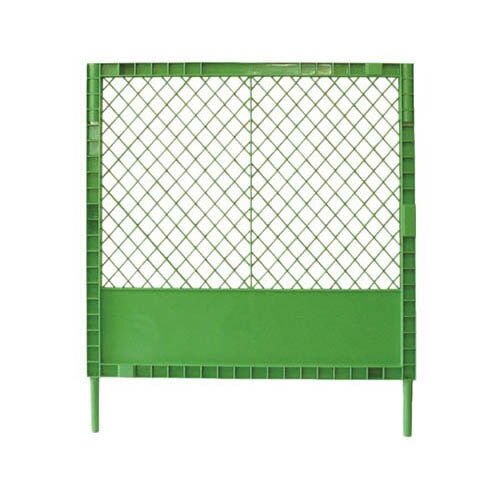工事用プラスチックフェンス グリーン 1000MMX1000MMX45MM CF1000-GN