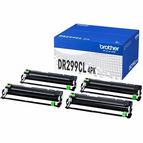 (純正)ドラムユニット ドラム4個入りパック 対応型番：HL-L3240CDW、MFC-L3780CDW 他 DR299CL 4PK