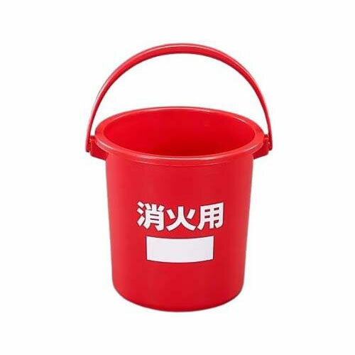 乐天商城 - 8.0L 消火用ポリバケツ(5個) EA999LC-1