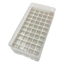 ハニカムラック 0.5・1.5・2.0mL用 ホワイト 10個入り 1577-550W