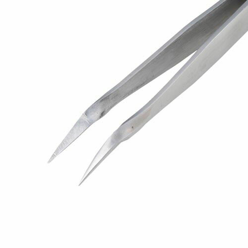 ミクロカッティングピンセット 120mm 10mm 45度 MC17-SA