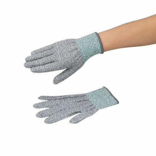 アズツール耐切創手袋 (レベル3・コート無) 緑 Mサイズ