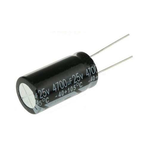 �Ų򥳥�ǥ� 4700�ޥ�����F 25V dc 1�� (5����) 711-1198