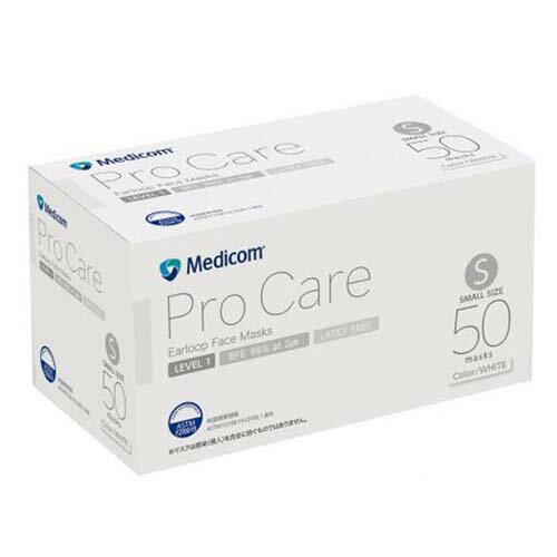 プロケア イヤーループマスク Sサイズ 50枚入 JMK211683S