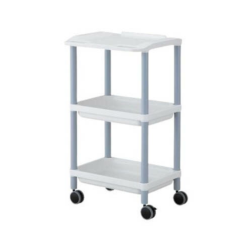 モバイルPCカート 532*445*950mm グレー MPC180HG