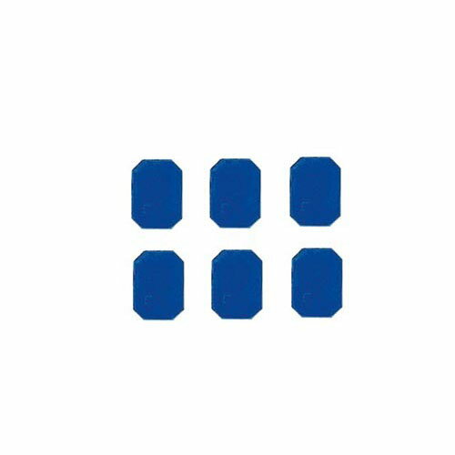 マグネットマーク (文字なし) ヨットブルー 6個入 JC型