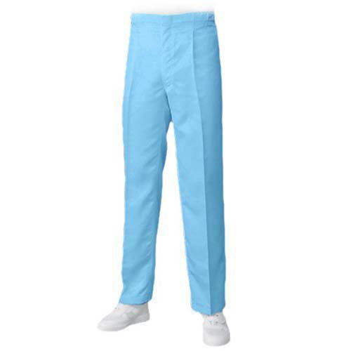 無塵衣AS304A (男性用パンツ) ブルー LL AS304A LL