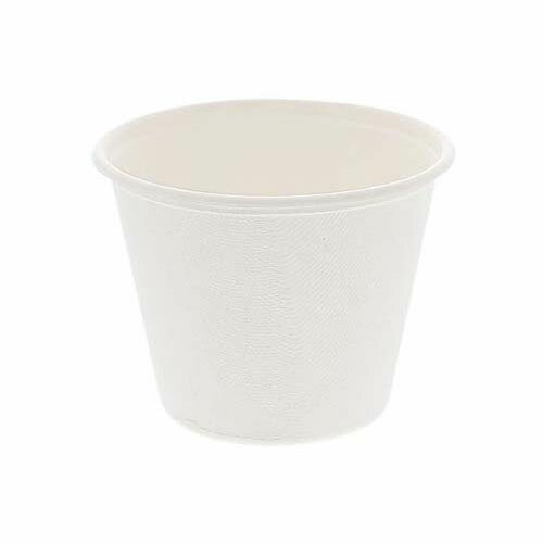 紙皿 バガスペーパーウェア スープカップ 450mL ホワイト 1パック (50枚入) 004466188