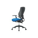 チェア ハイバック可動肘タイプ フレーム:ブラック 座面:ブラック MA-1535AJ(FG3)BK-BK
