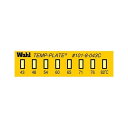 テンプ・プレート (不可逆性) 8点表示 1ケース (10枚入) 101-8V-043