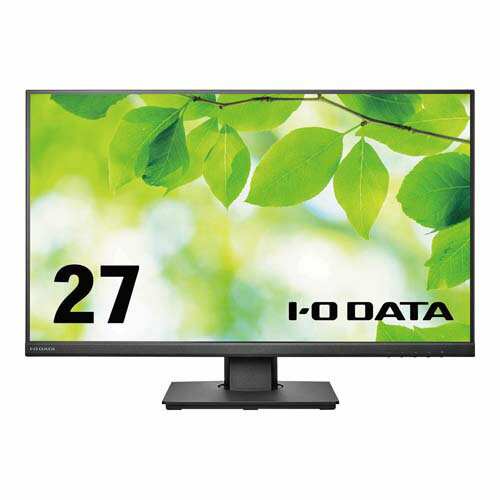 ワイド液晶ディスプレイ フリースタイルスタンド 27型 ブラック LCD-DF271EDB-F