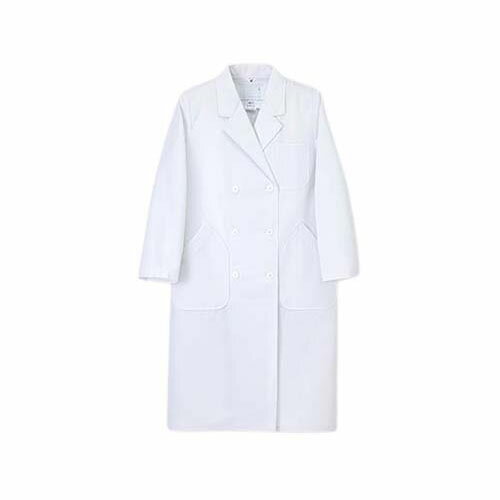女子ダブル診察衣 ホワイト M HK12