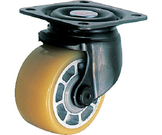 乐天商城 - 低床式 重荷重用 自在 ウレタン車B入り50mm 540SBAU50