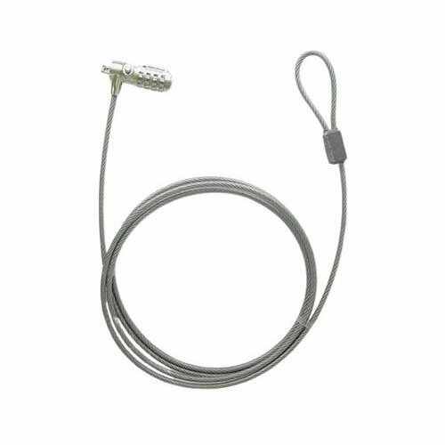 セキュリティワイヤー 盗難防止ホール 4桁ダイヤル式 GH-SW-SD200