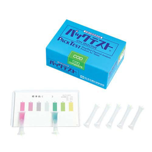 パックテストR (簡易水質検査器具) 硫酸 (高濃度) 用 WAK-SO4(C) 1箱(40本入)