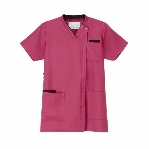 男女兼用スクラブ バーガンディ LL RT-5402