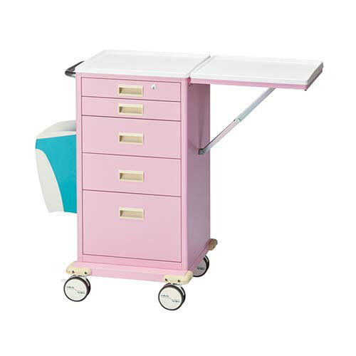 カラフルミニカート(ダストボックス付) ピンク 703*554*955 CMCD-P