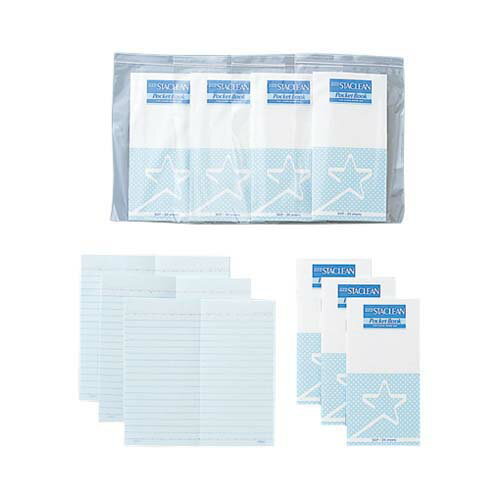 クリーンルーム用ペーパー ポケットサイズ SCPR ポケットサイズ 1箱(20枚×10冊入)