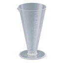 コニカル液量計 (PMP製) 500mL 1424