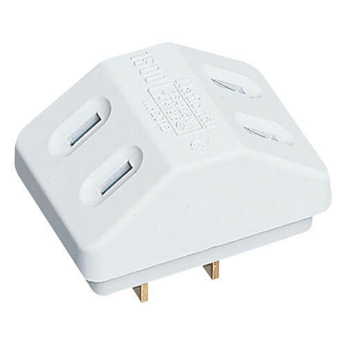 三角タップ 2個口 WH2012PK