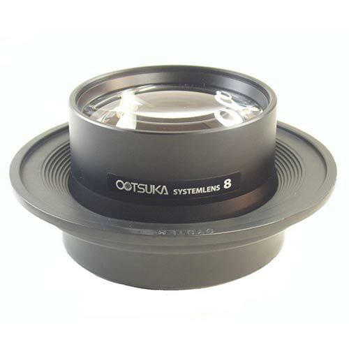 照明拡大鏡用レンズ 交換レンズシステム8x