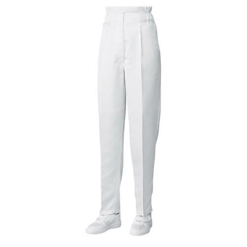 無塵衣AS305B (女性用パンツ・腰裏付) ホワイト 3L AS305B 3L