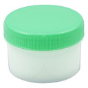 増量丸底プラツボ 未滅菌 60mL 緑 50個入
