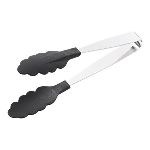 18-0 抗菌 耐熱カラートング ミニ ブラック BTVL001