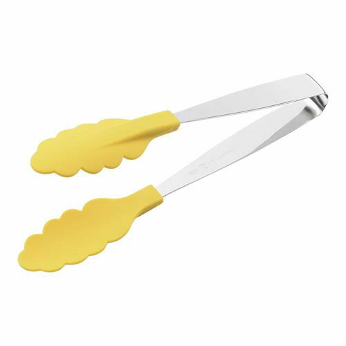 18-0 抗菌 耐熱カラートング ミニ イエロー BTVL003