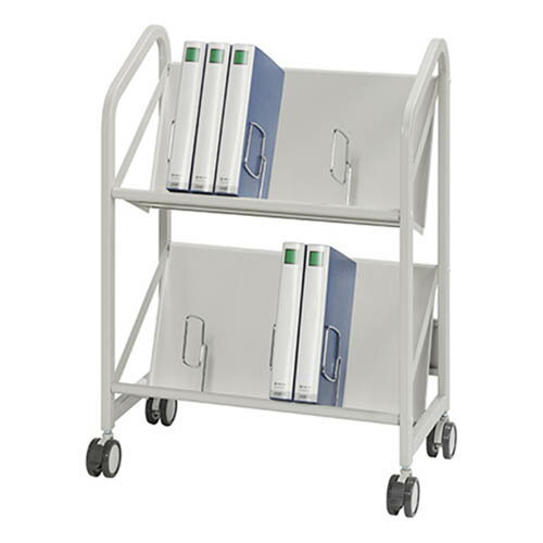 ファイルサポートワゴン 2段タイプ FSW-6607WG