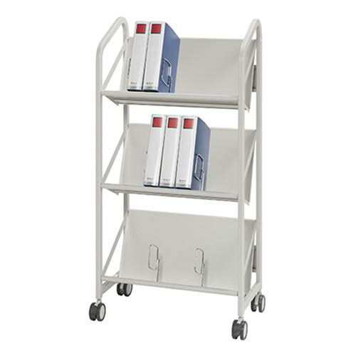 ファイルサポートワゴン 3段タイプ FSW-6637WG