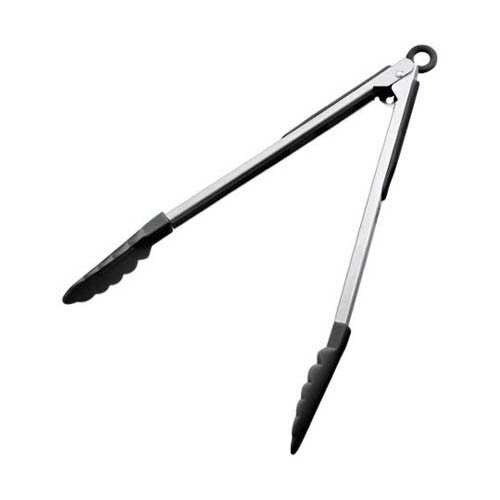 ナイロン 万能トング ロック付 12インチ 黒 KB-KE0119／BK 0706310