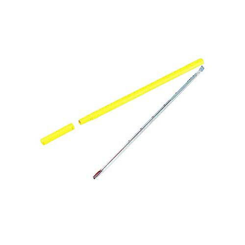 温度計(フッ素樹脂コート) 0〜50度 アルコール