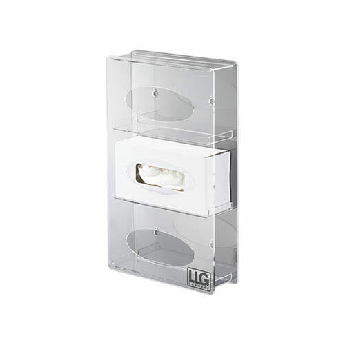 手袋ディスペンサー (壁掛け3連タイプ) 横入れタイプ 9405374