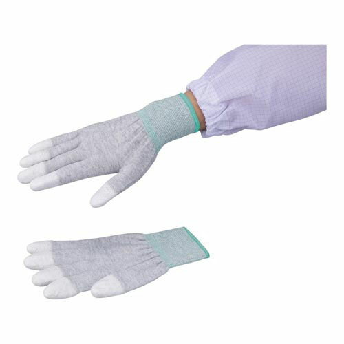 アズピュアESDクール手袋II 指先コート M 1袋 (10双入)