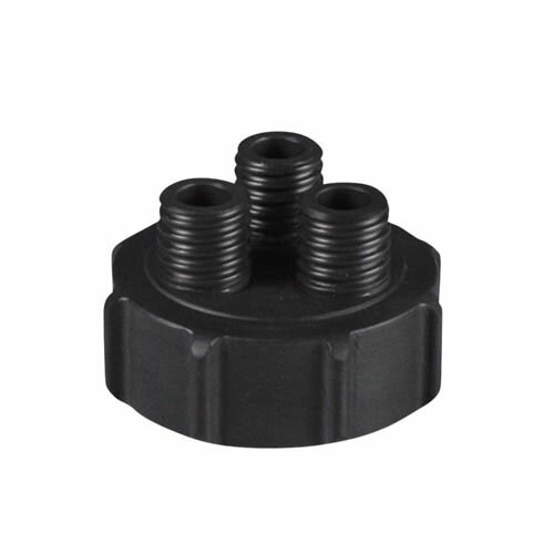 静電気拡散性ねじ口瓶用キャップ キャップ／S60、ホース／GL18*3個 D 772-20