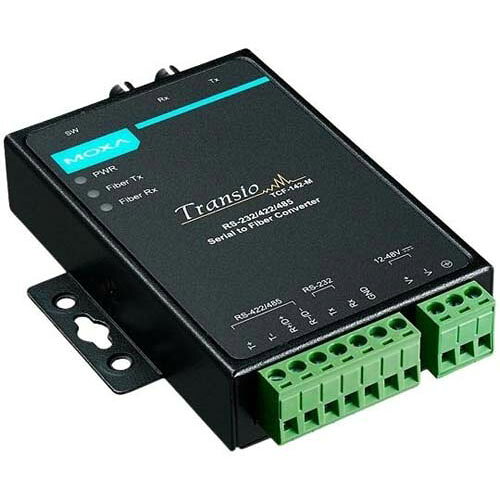 RS-232／422／485 - ファイバコンバータ マルチモード STコネクタ TCF-142-M-ST